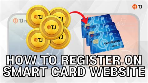 HOW TO REGISTER ON TJ MEDIA SMART CARD WEBSITE